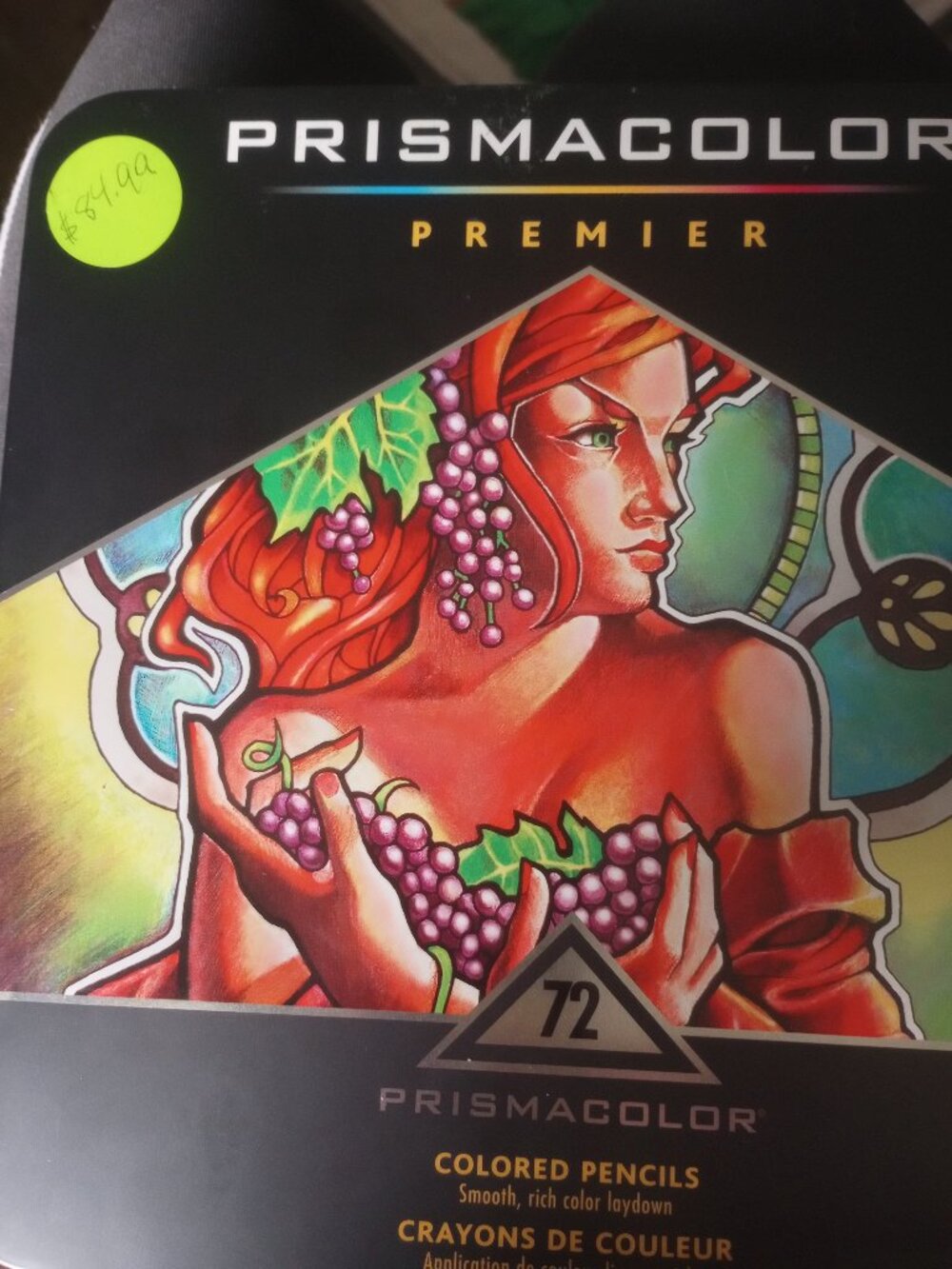 Prismacolor Premier art pencils 72 CT in tin, New!